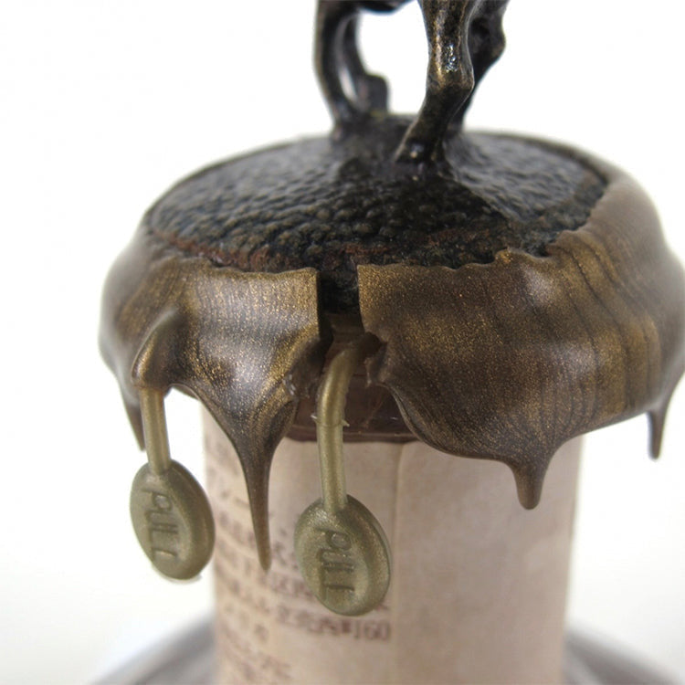 Blanton's Original Single Barrel Bourbon 375ml Blooper Bottle - Broken Wax Seal (SEE DESCRIPTION) - Available at Wooden Cork